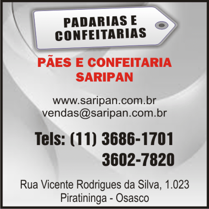 PÃES E CONFEITARIA SARIPAN