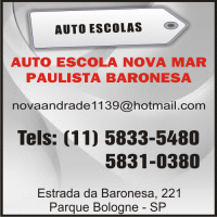 Auto Escola Nova Mar Paulista Baronesa