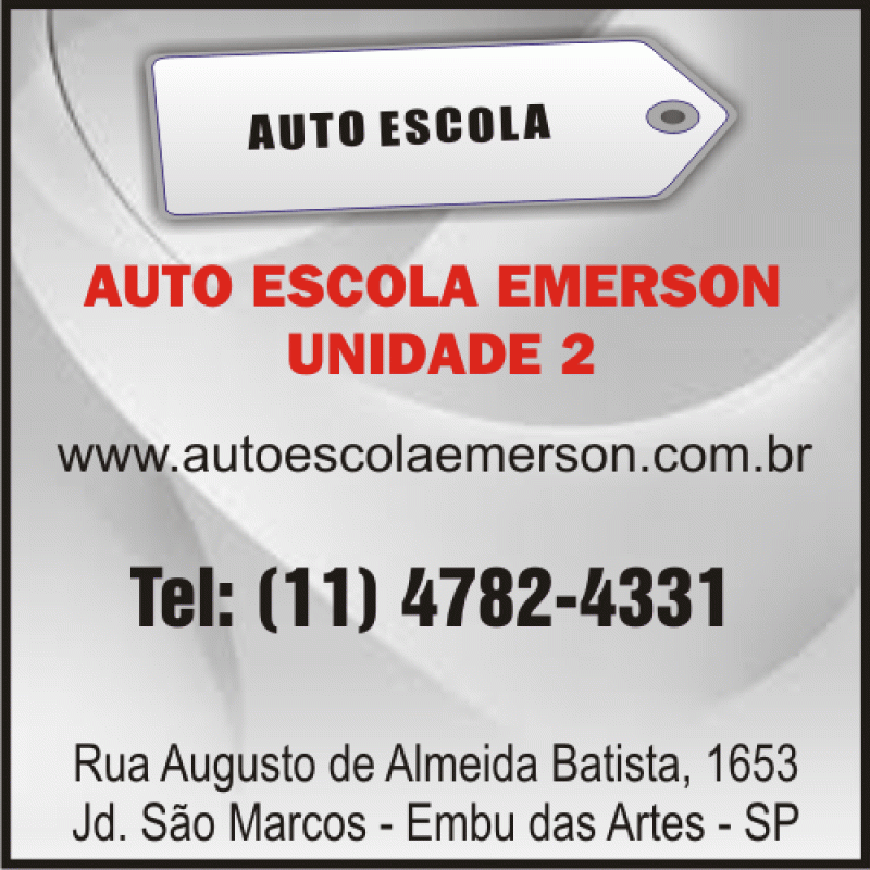 Auto Escola Emerson - Unidade 2