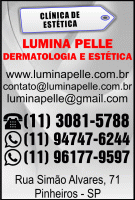 LUMINA PELLE - SERVICOS MEDICOS LTDA (clinica de estetica)